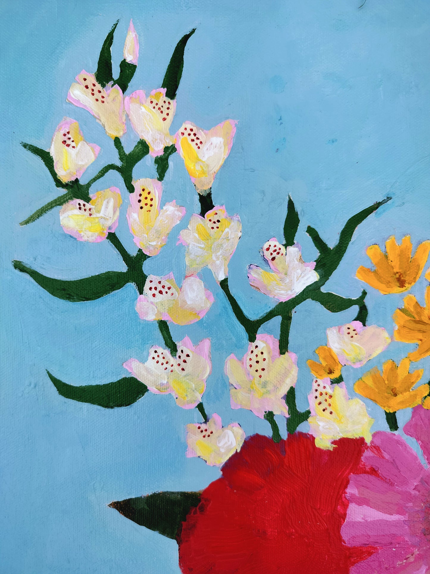 "Double Happy" 18x24